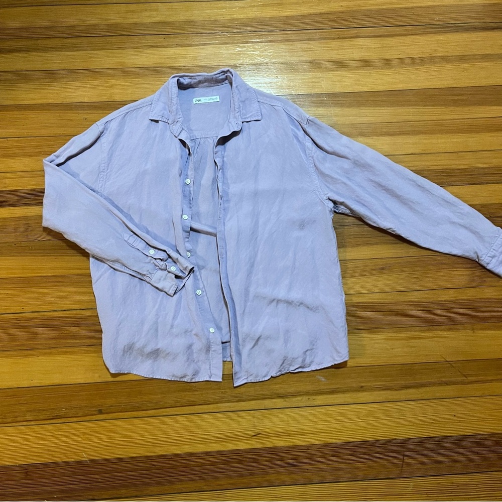 Zara button up